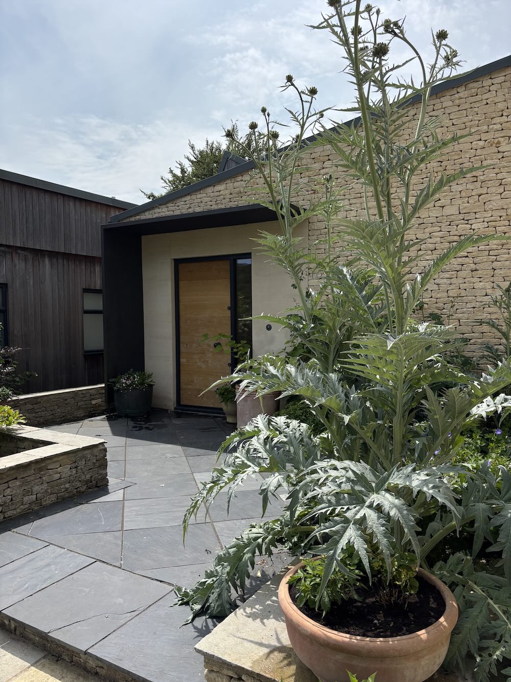 Patio and terrace build by Davenports in the Cotswolds